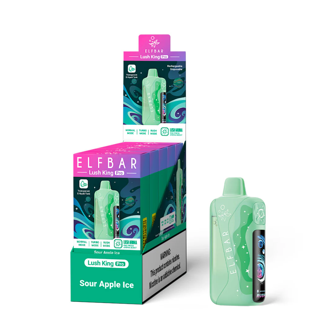 ELFBAR Lush King Pro wiederaufladbarer Einweg-Vape (alle Geschmacksrichtungen)