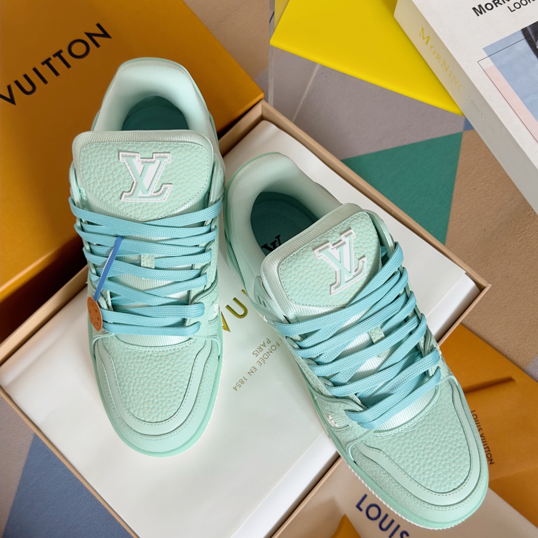 Louis Vuitton 2024New LV Trainer Sneaker Size 36-46
