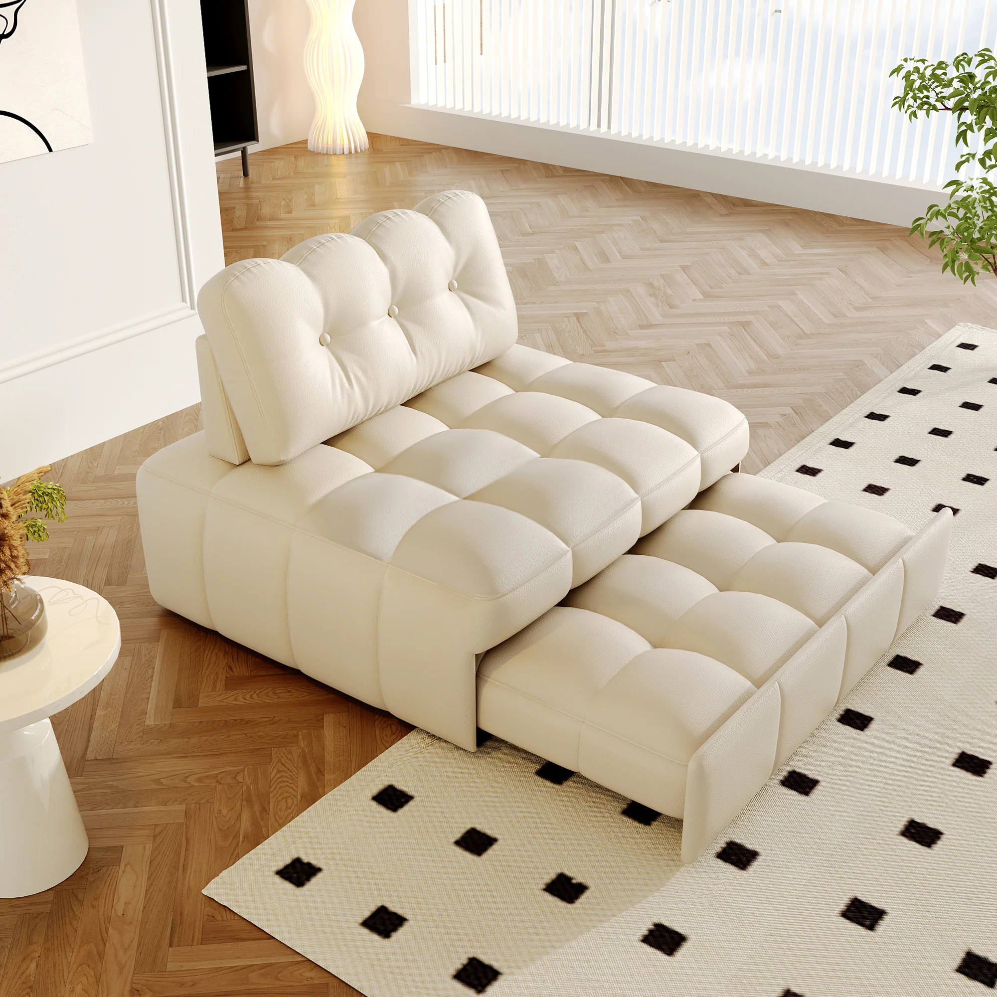 NÓVORA CASA Sofá cama transformable fácilmente interruptor entre sofá y cama