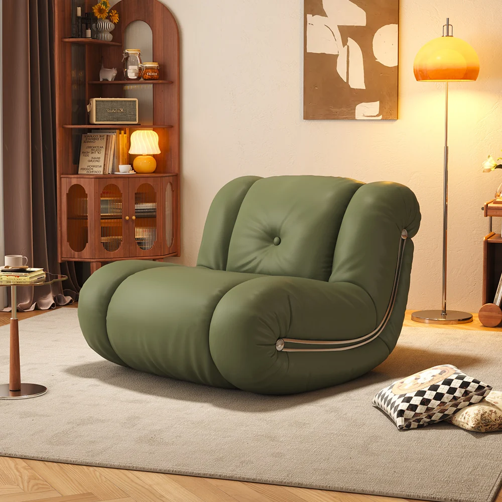 NÓVORA CASA mecedora sofá descanso sillón reclinable individual sofá con cómodo respaldo