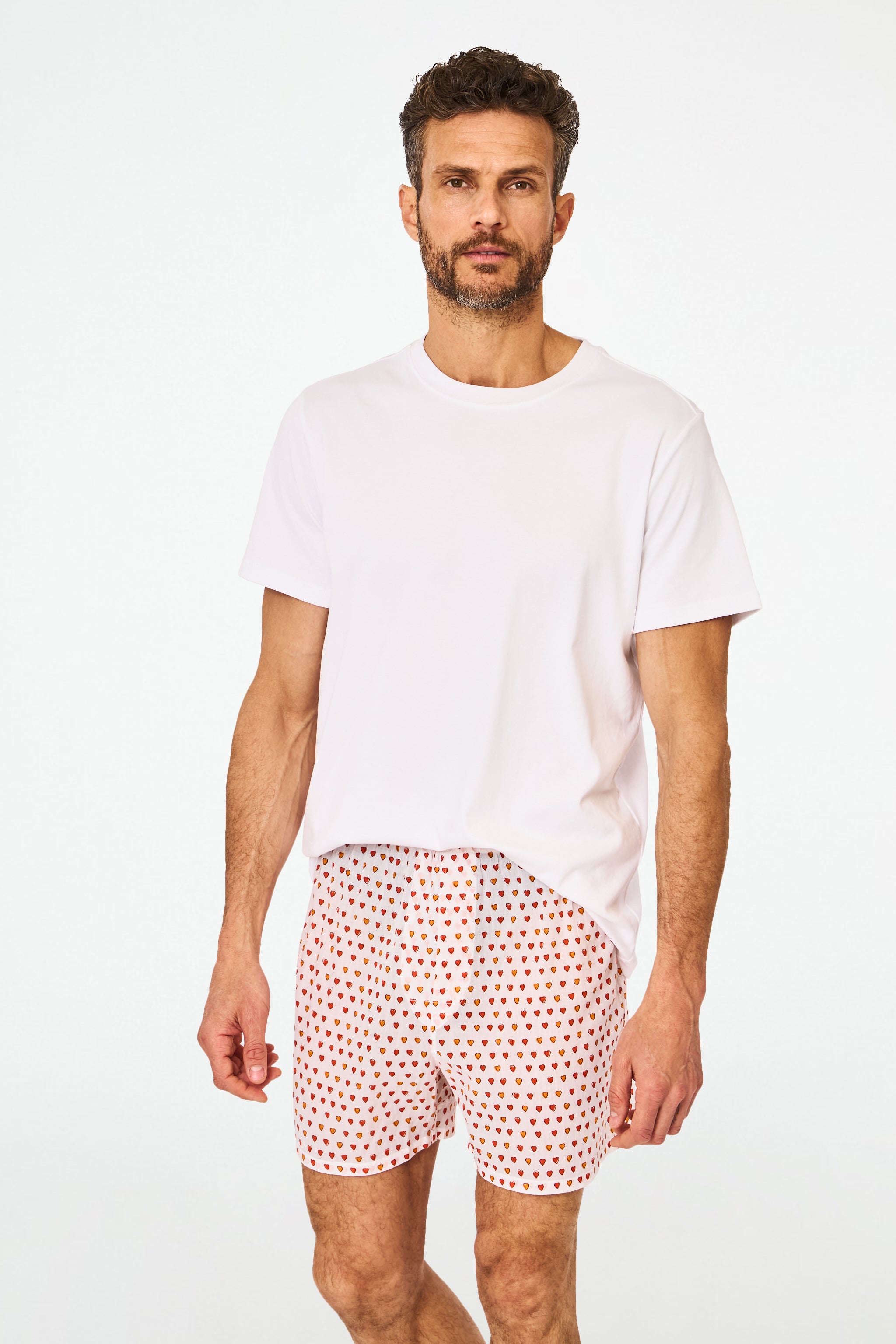 Campus Mens Pop Hearts Boxers