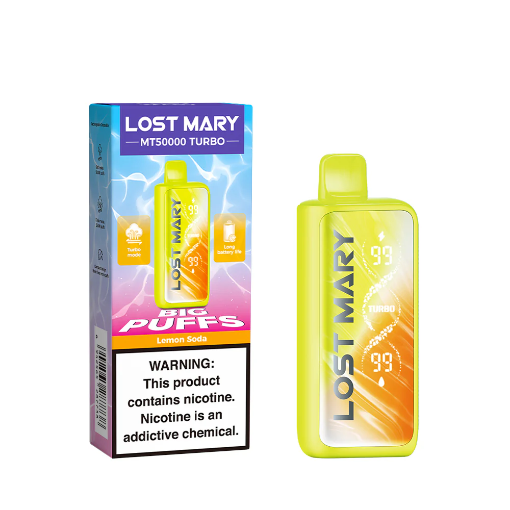 LOST MARY MT50K Turbo wiederaufladbarer Einweg-Vape (alle Geschmacksrichtungen)