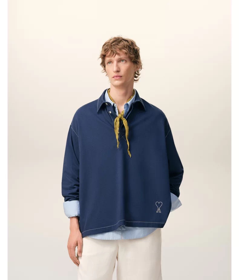 Ami   2026ss  New Polo Shirt Size S-XL
