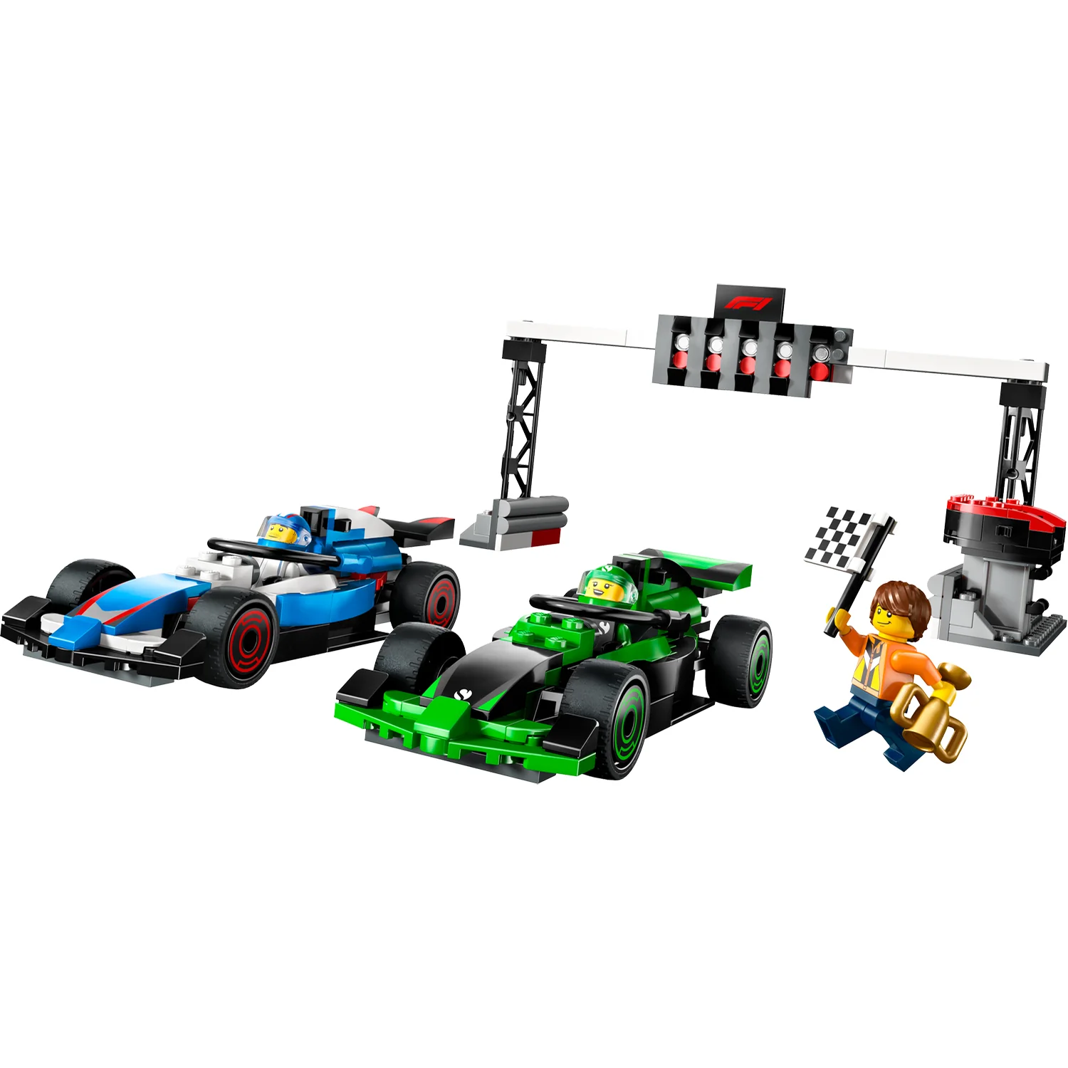 LEGO® City F1® Grid with VCARB & Sauber Race Cars