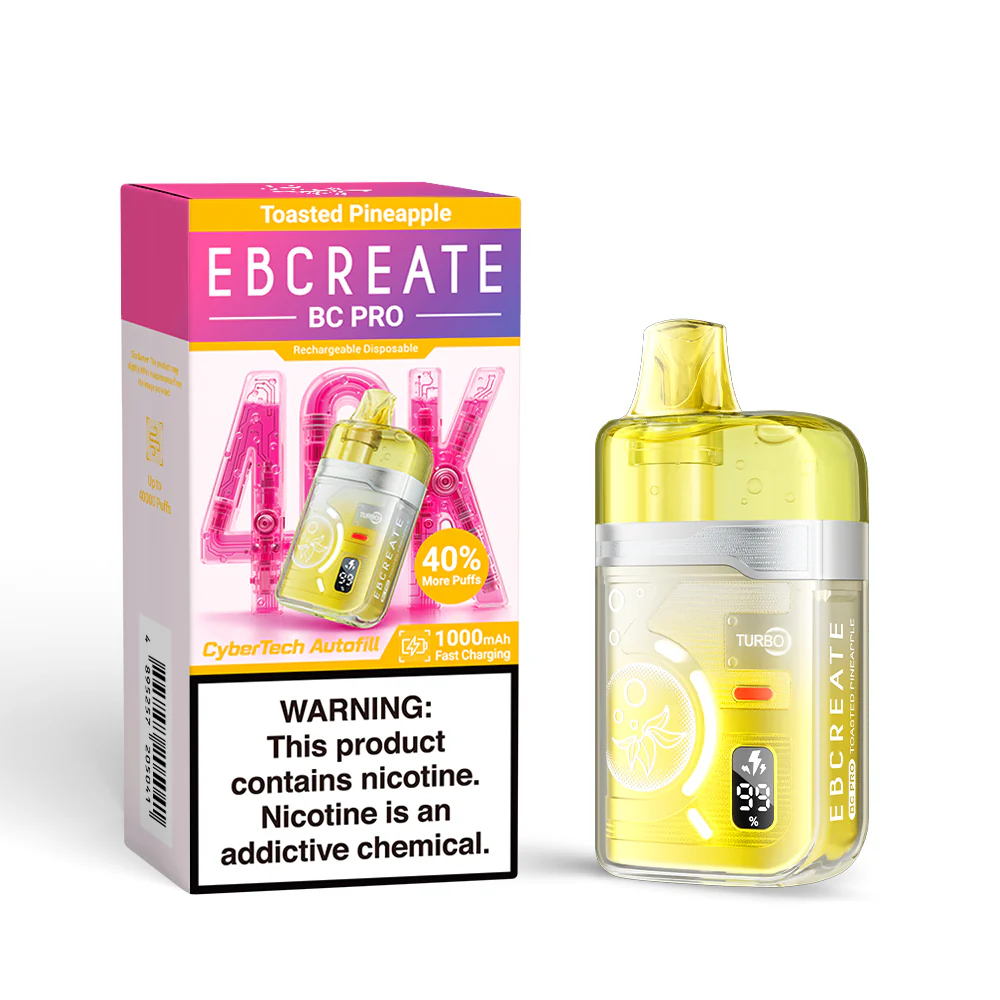 EBCREATE BC PRO wiederaufladbarer Einweg-Vape (alle Geschmacksrichtungen)