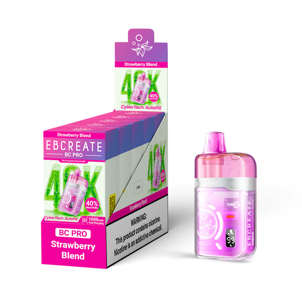 EBCREATE BC PRO wiederaufladbarer Einweg-Vape (alle Geschmacksrichtungen)