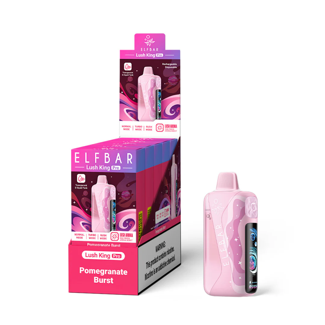 ELFBAR Lush King Pro wiederaufladbarer Einweg-Vape (alle Geschmacksrichtungen)