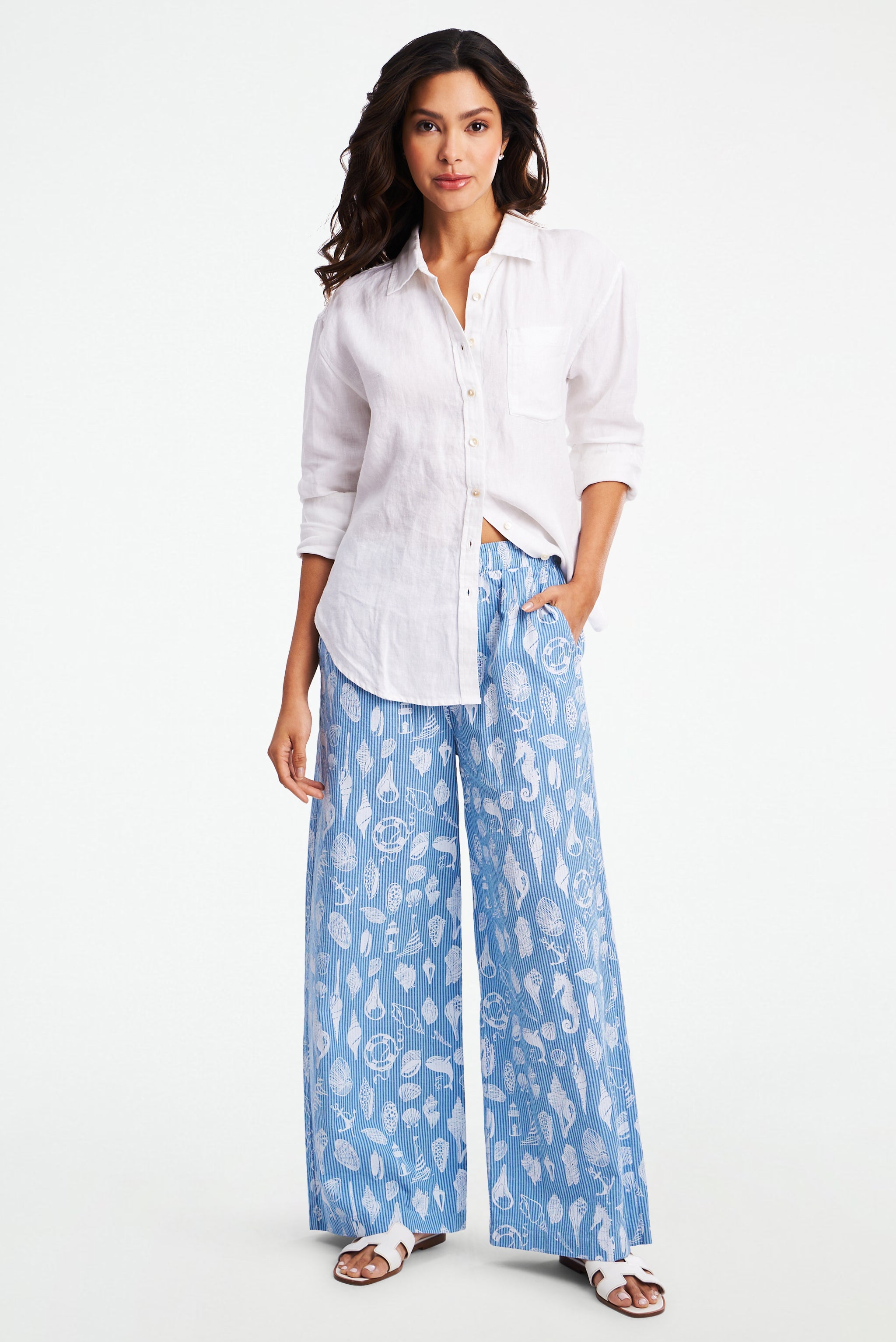 Seaside Stripe Kaylee Pant