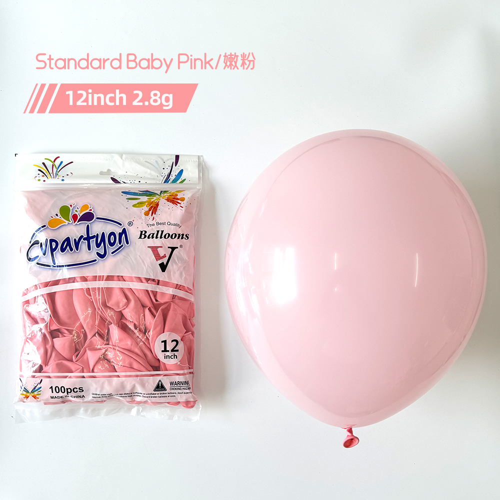 12 Inch Latex Balloons – Bright Colors for Party Decorations