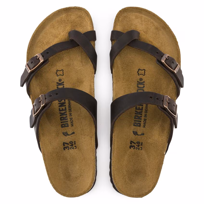Birkenstock Women's Mayari Oiled Leather Habana Sandal