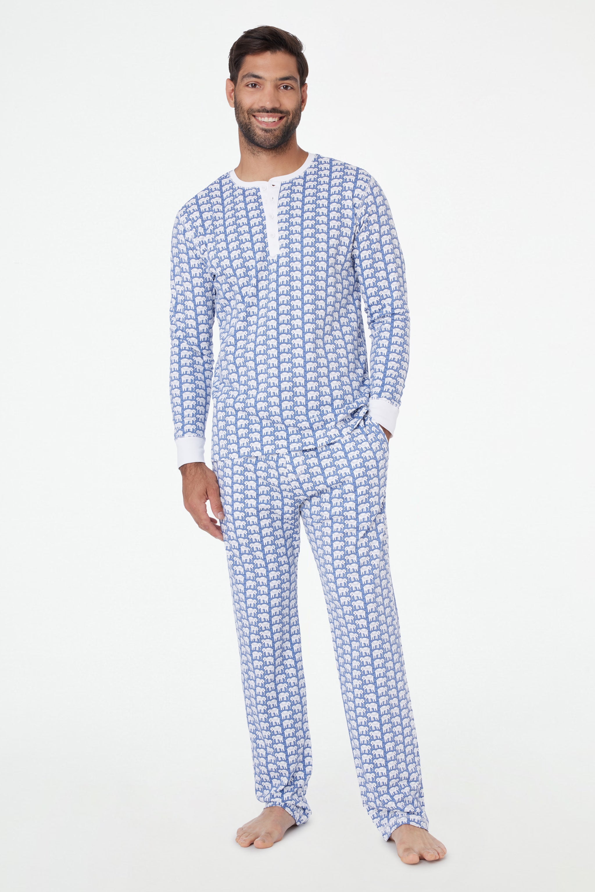 Mens Hathi Spencer Pajamas