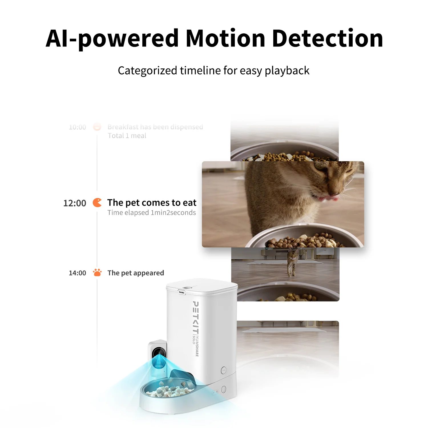 YumShare Solo Automatic Feeder with Camera