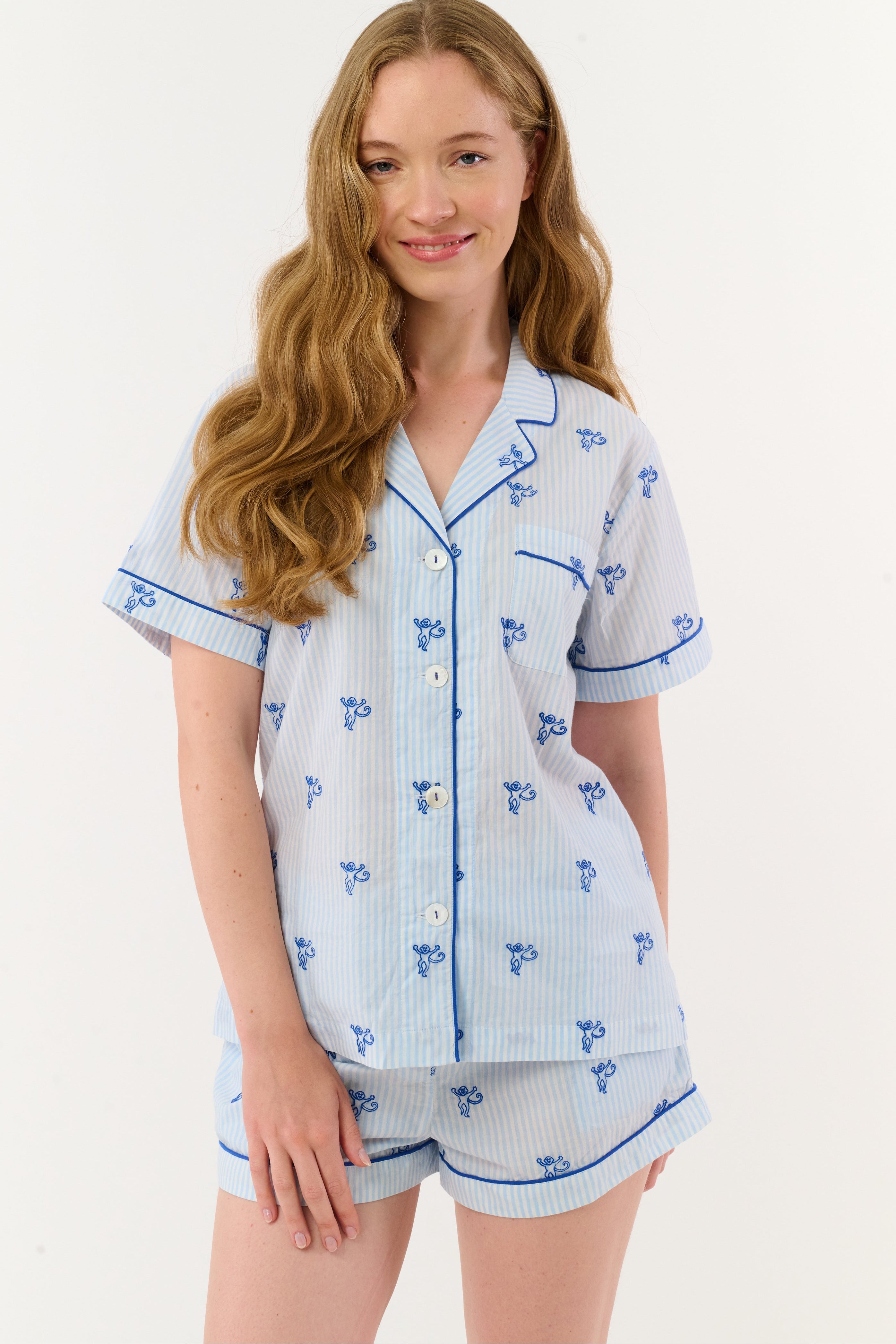 Mini Monkey Stripe Livy Set