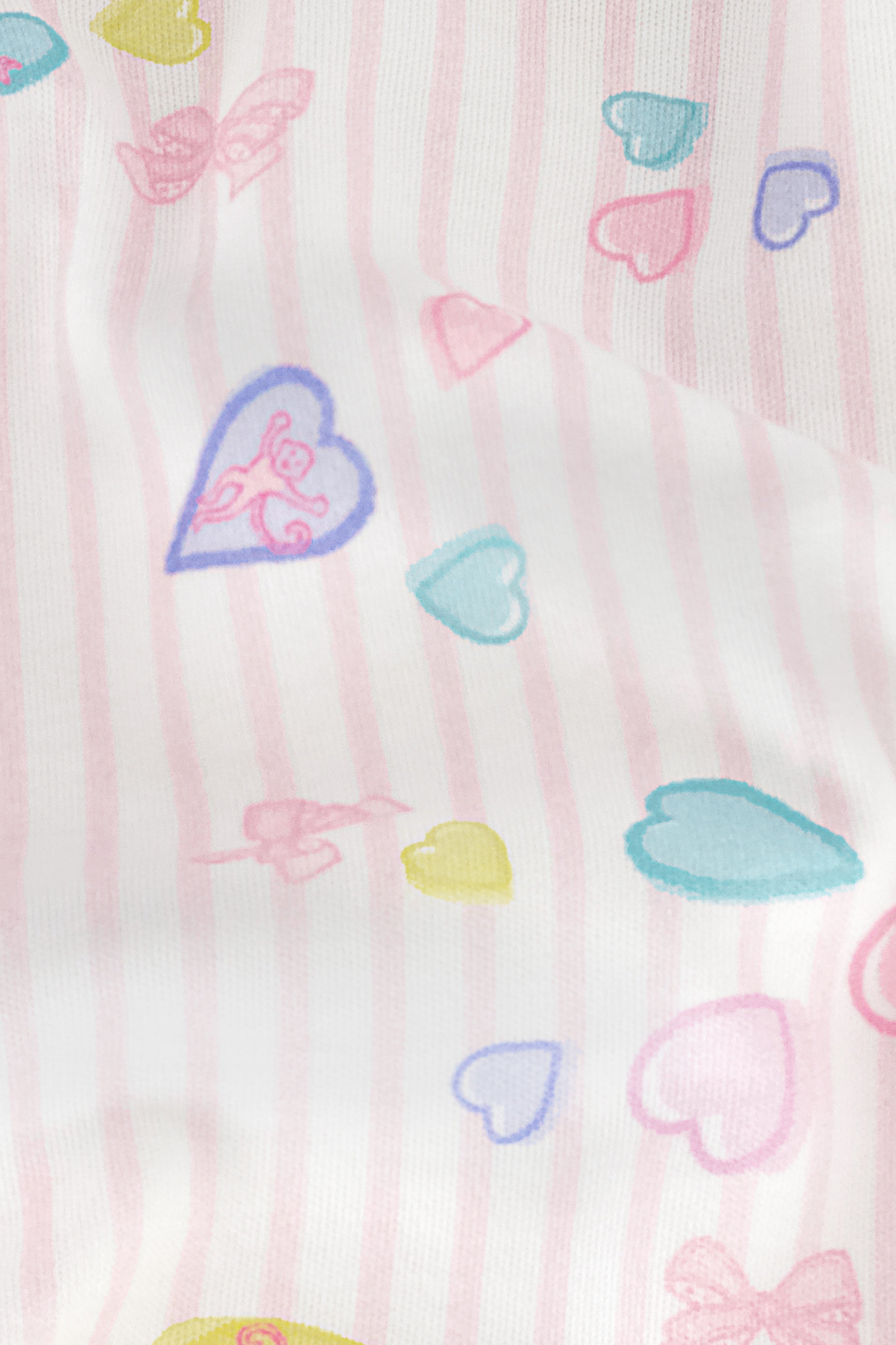 Candy Heart Stripe Blake Robe