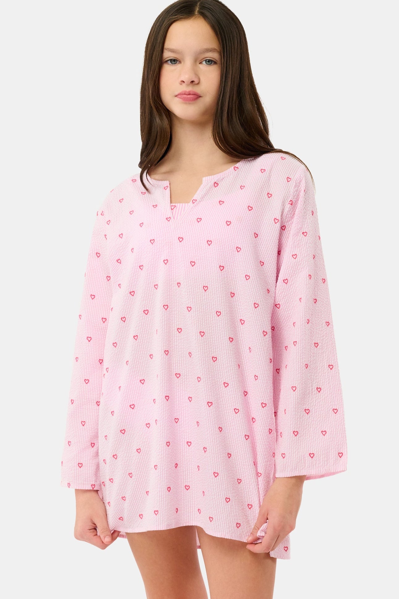 Kids Mini Hearts Kurta