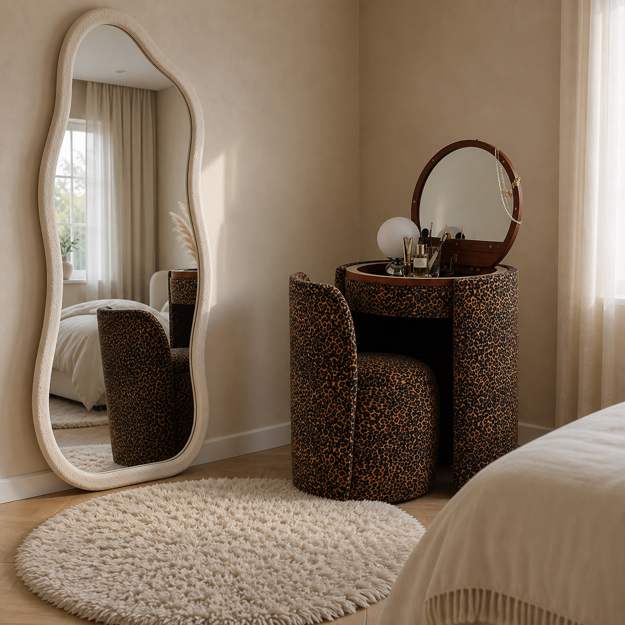 Tocador LunaNest color Estampado leopardo