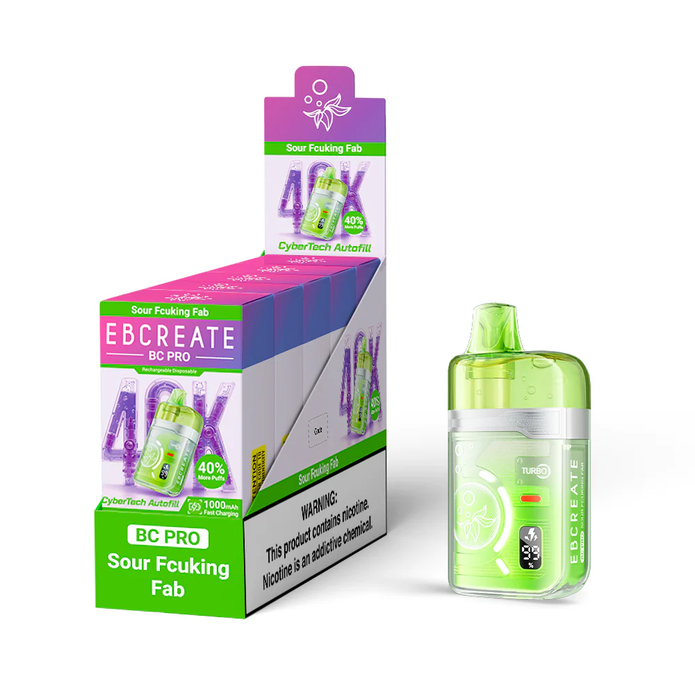 EBCREATE BC PRO wiederaufladbarer Einweg-Vape (alle Geschmacksrichtungen)