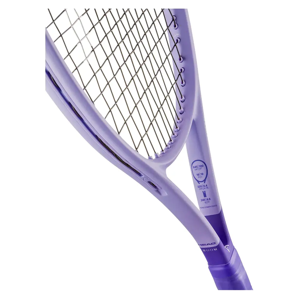 Boom Junior 2026 Prestrung Tennis Racquet Purple