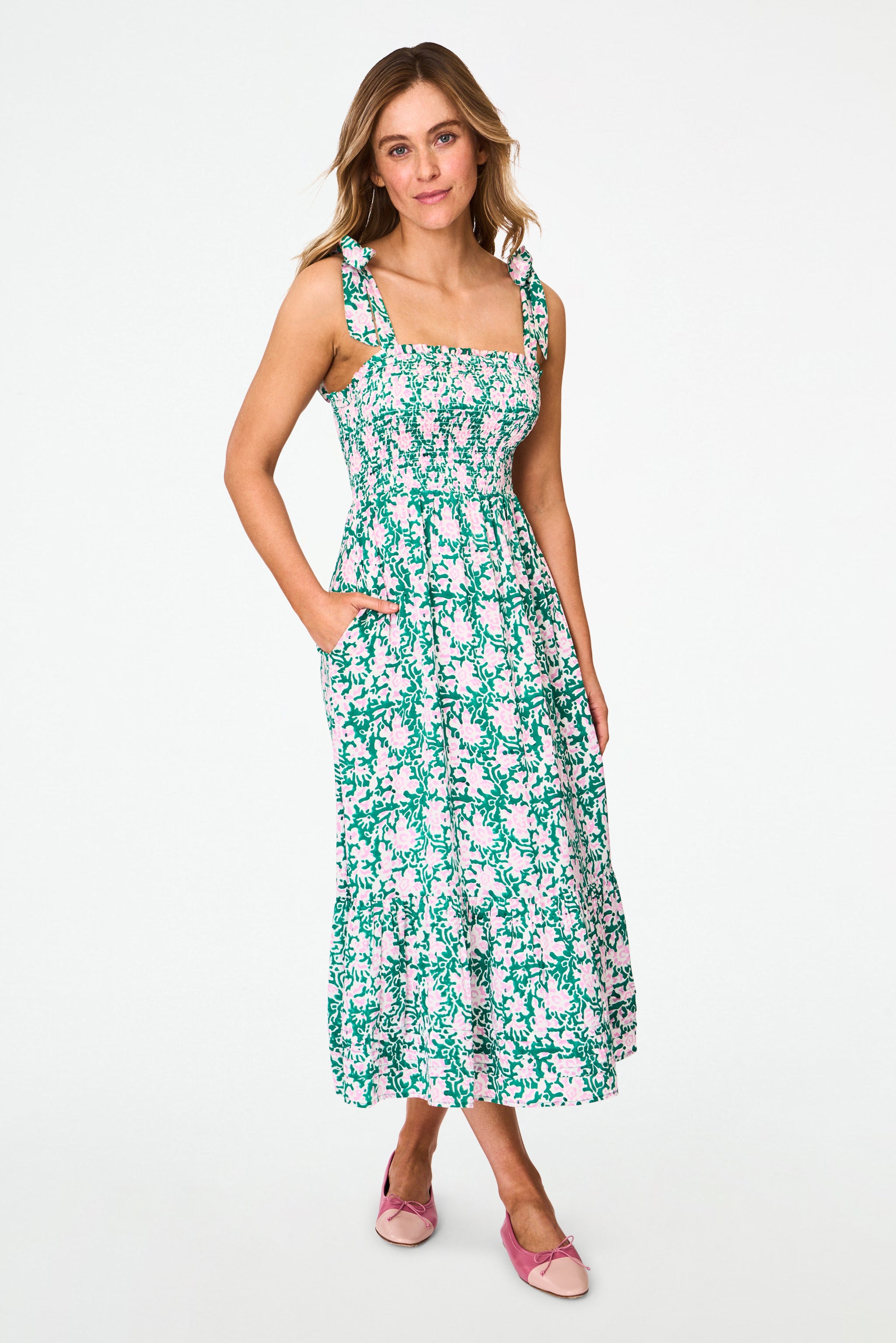 Endah Floral Georgina Dress