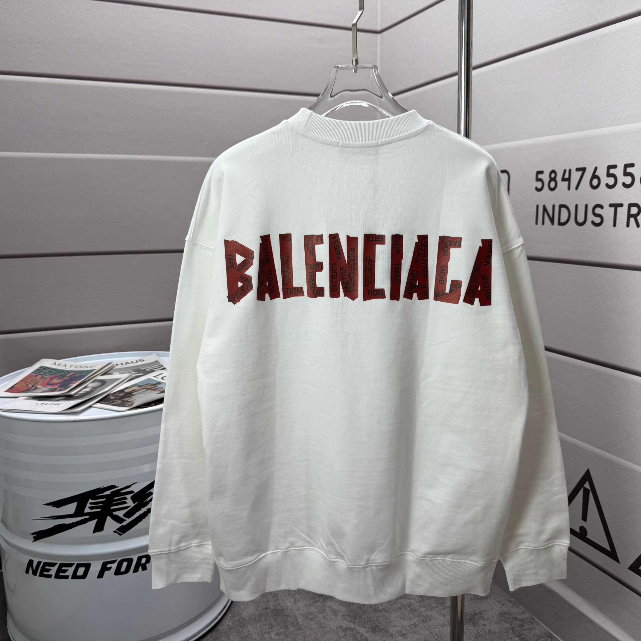 Balenciaga  2026ss  New Sweatshirt  Size S-XXL