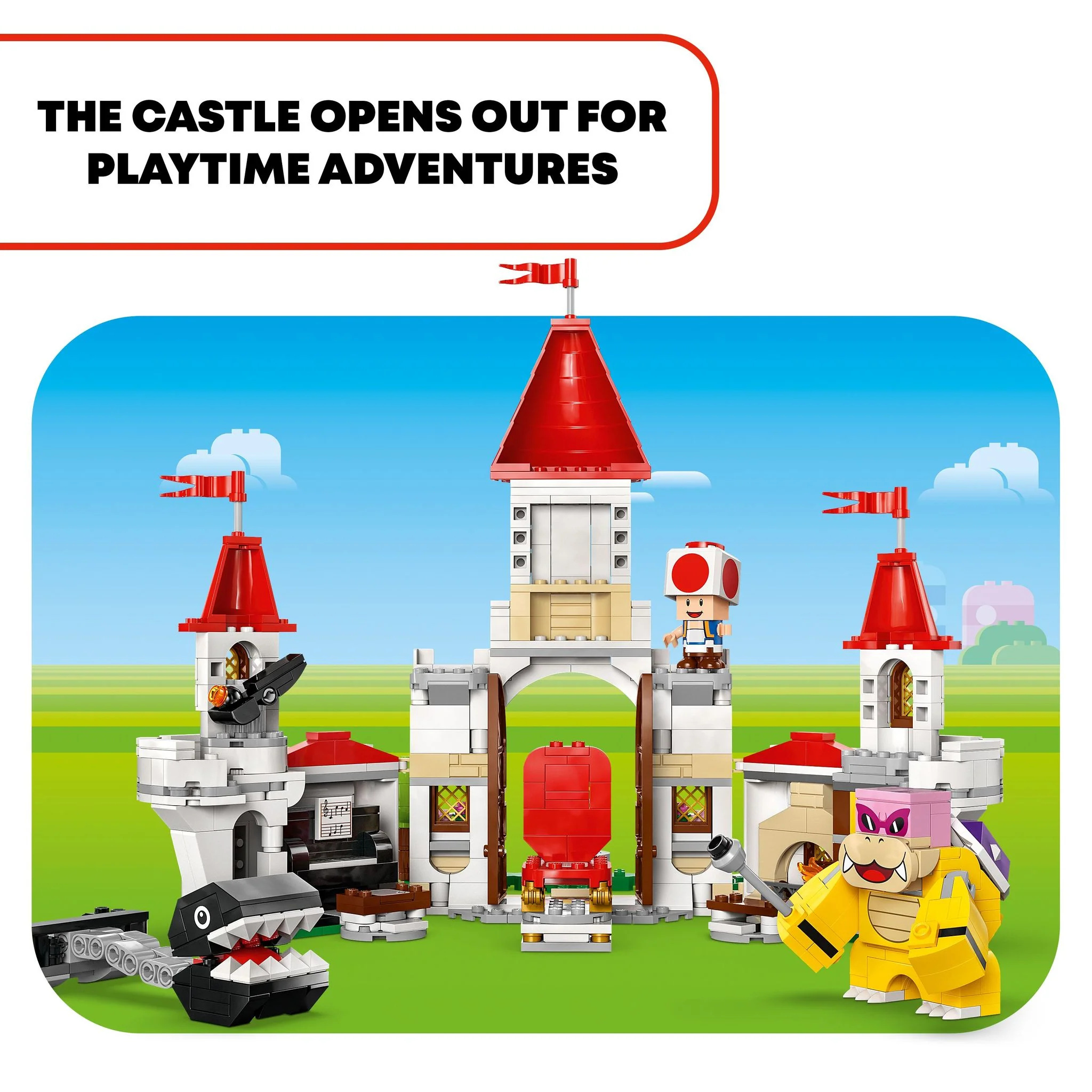 LEGO 71435 Super Mario Battle With Roy At Peach's Castle