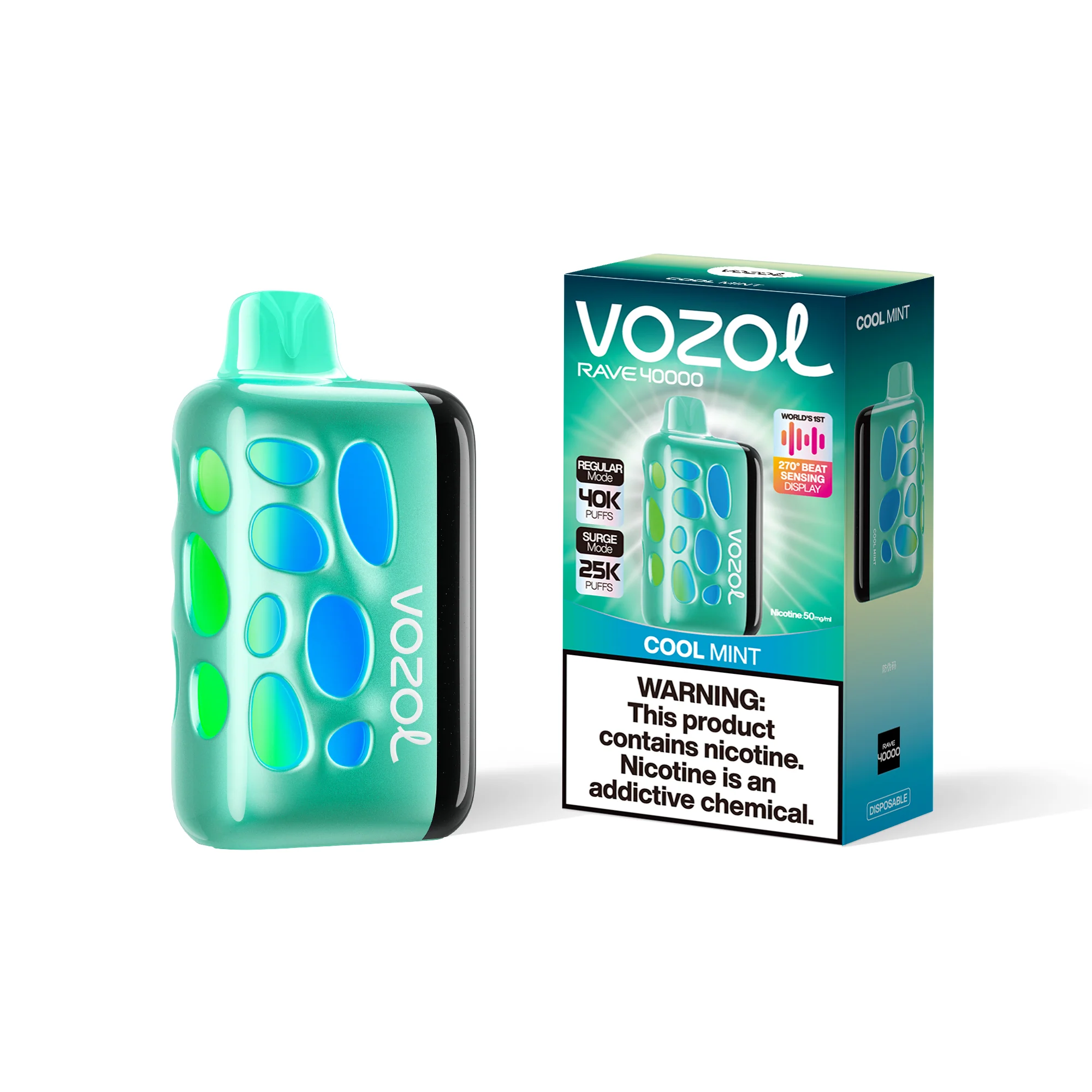 VOZOL RAVE 40K Einweg-Vape (alle Geschmacksrichtungen)