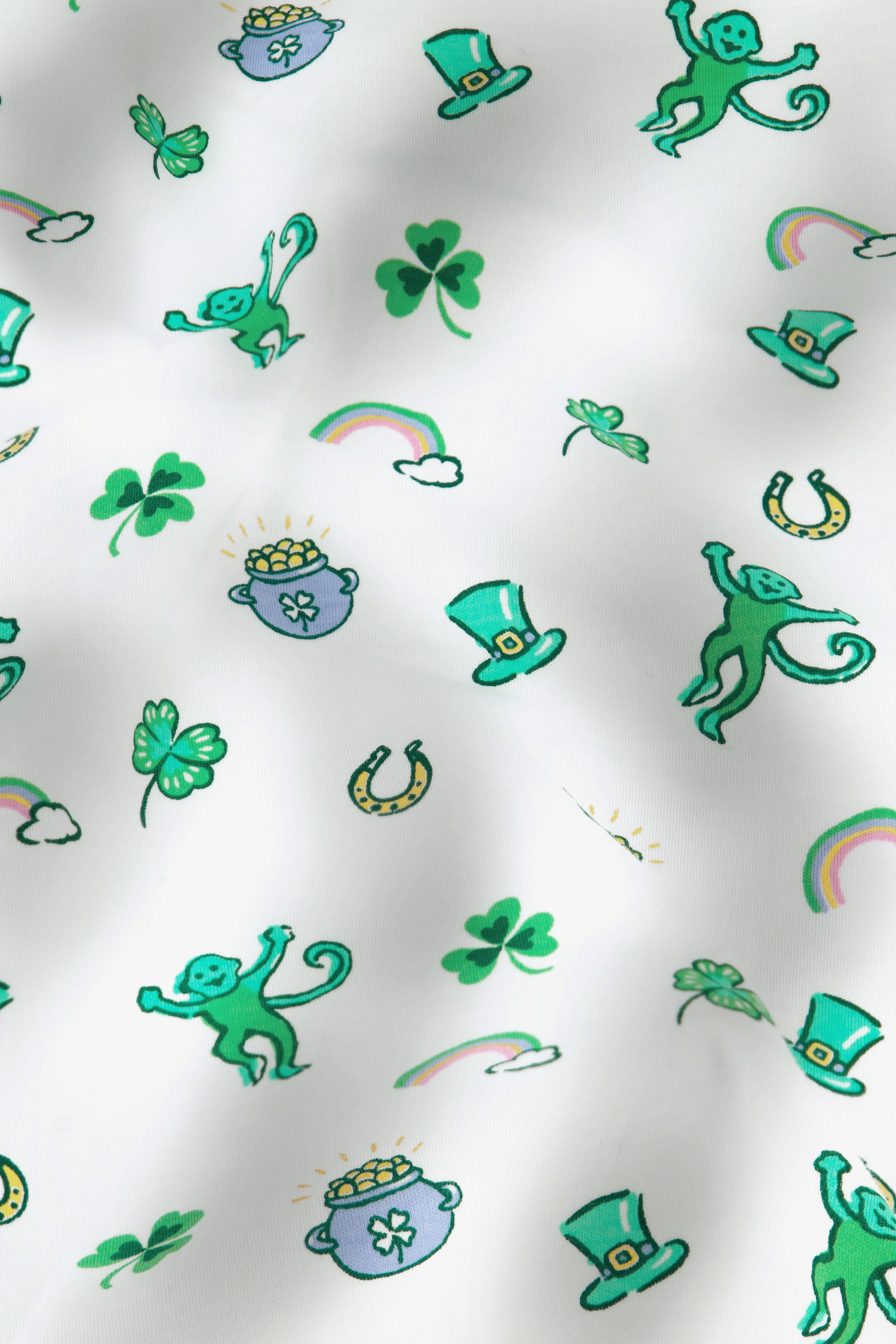 Luck O' the Monkey Polo Pajamas