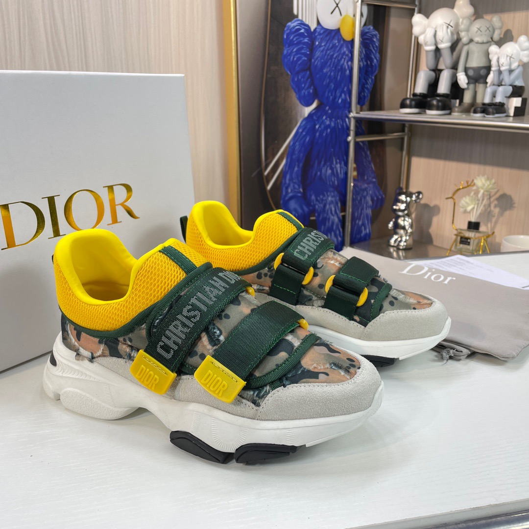 Dior D-Wander Sneaker Size 36-40 4-Color