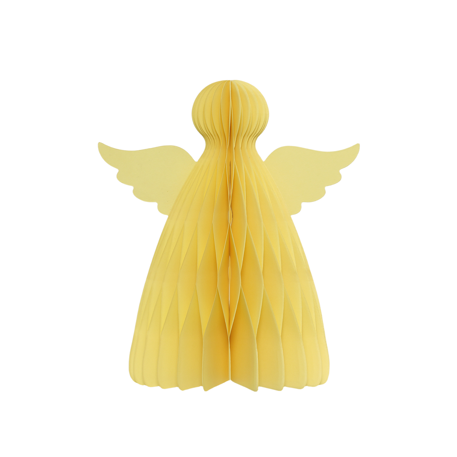 Cute Angel Paper Honeycomb Christmas Ornaments
