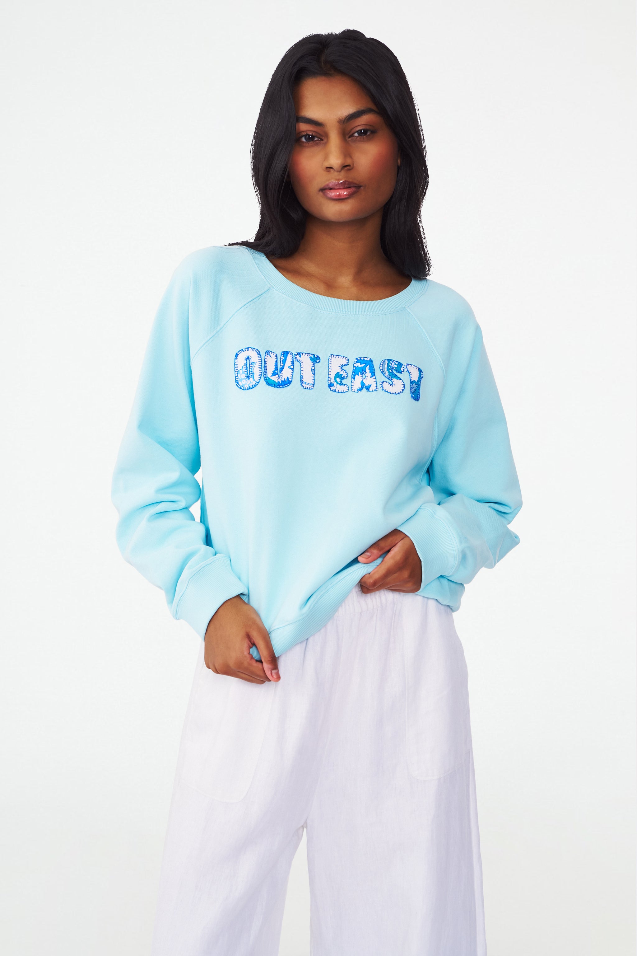 Out East Applique Crewneck