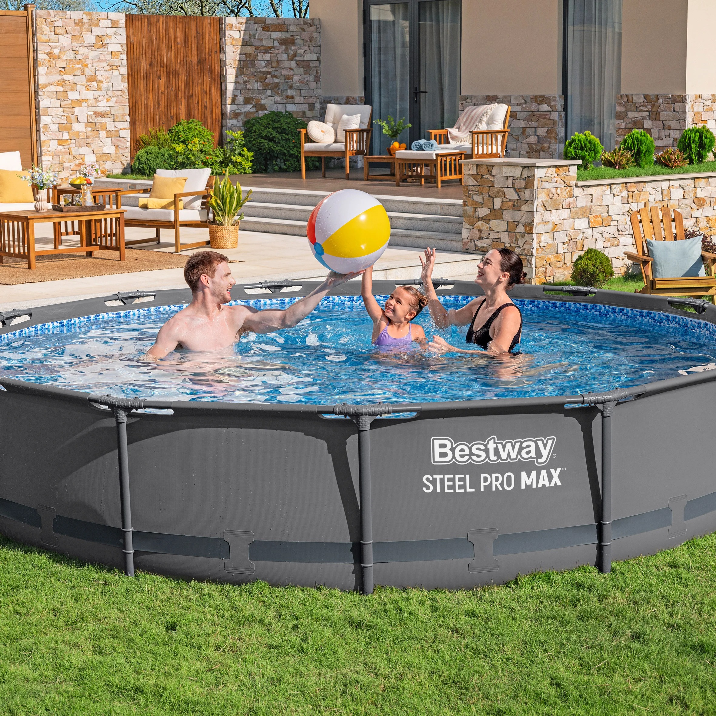 Bestway Steel Pro MAX 13' x 30” Round Above Ground Pool Set