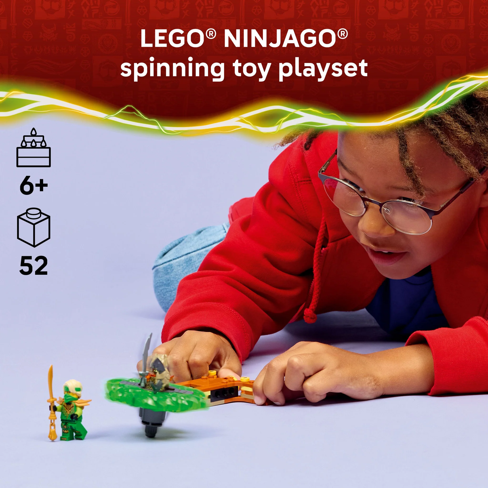 LEGO 71850 NINJAGO Lloyd vs. Earth Monster Spinner