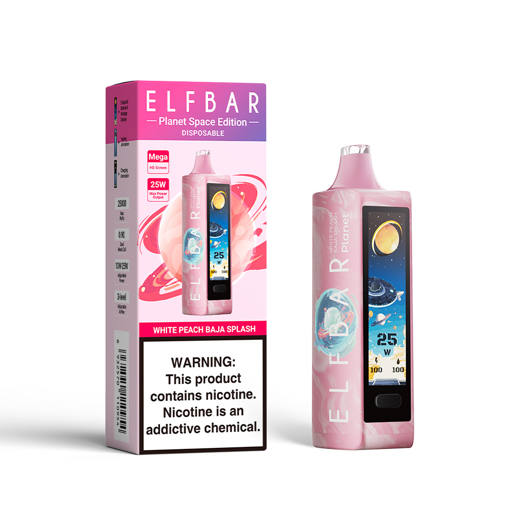 ELF BAR PLANET 25K wiederaufladbarer Einweg-Vape (alle Geschmacksrichtungen)