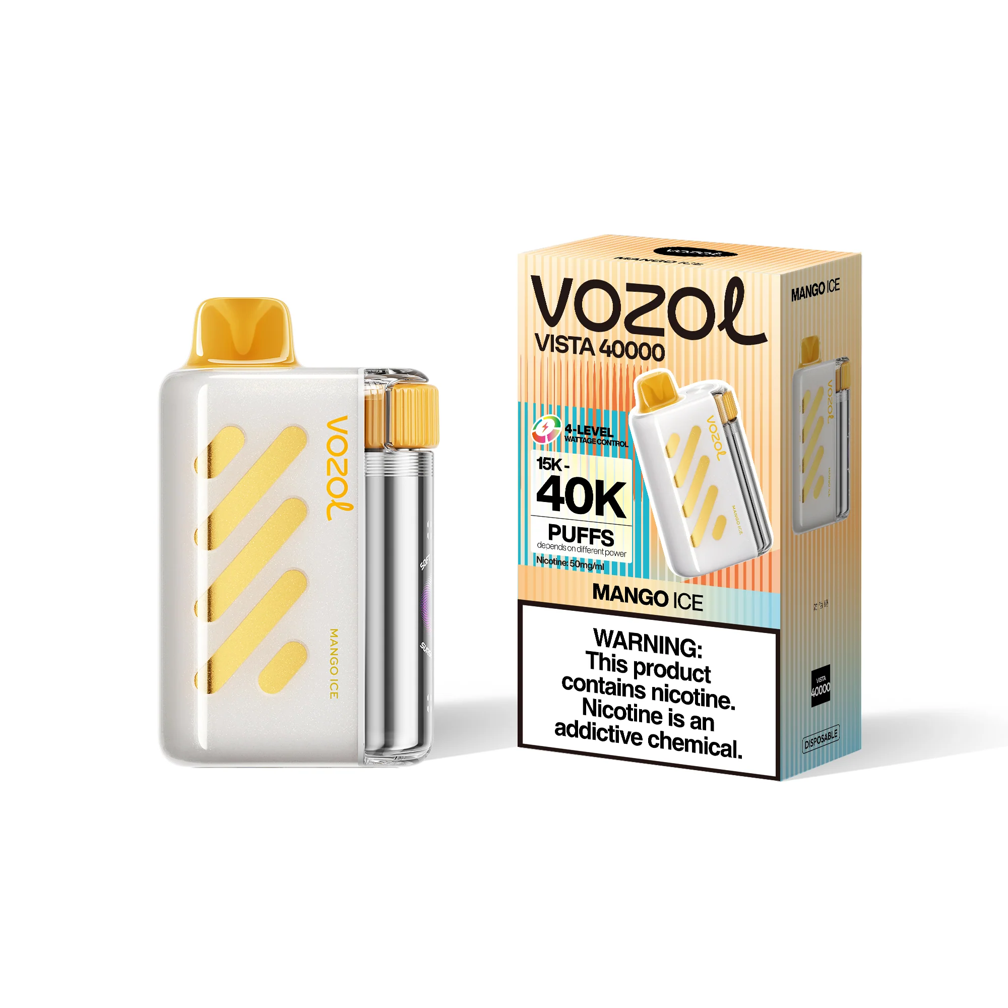 VOZOL VISTA 40K Einweg-Vape (alle Geschmacksrichtungen)