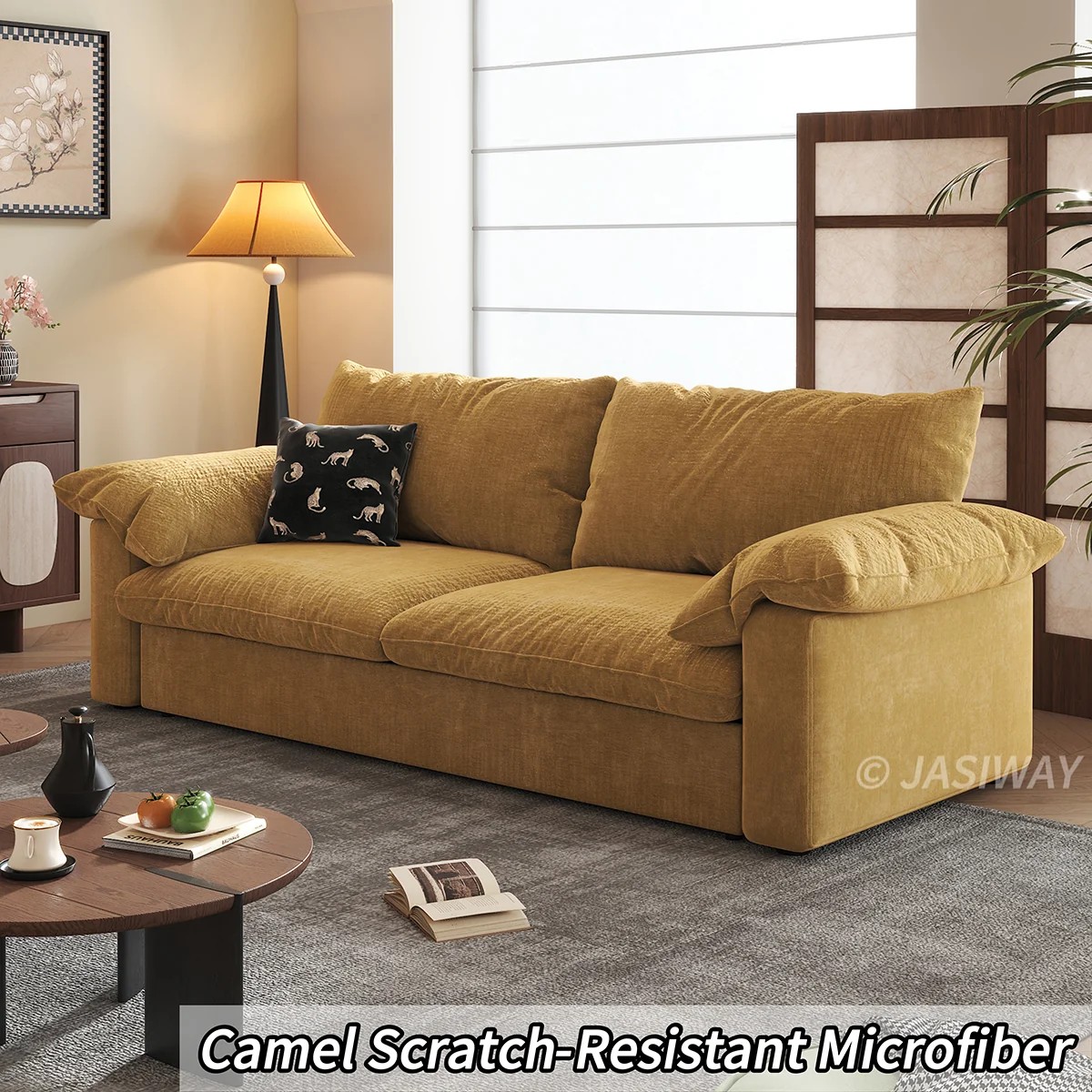 NÓVORA CASA extraíble extraíble Sofá cama con oculto colchón para compacto sala