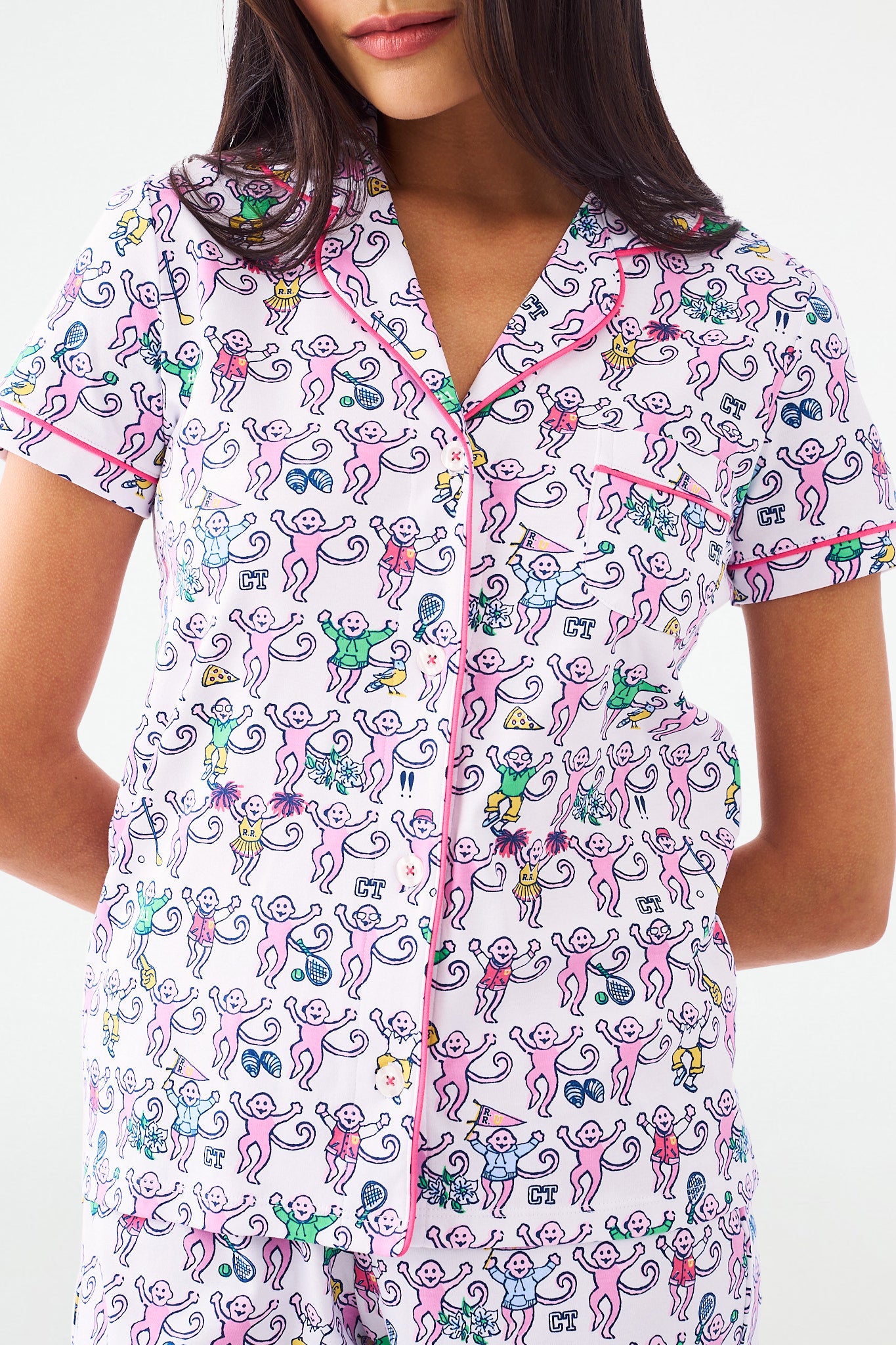 CT Monkey Polo Pajamas