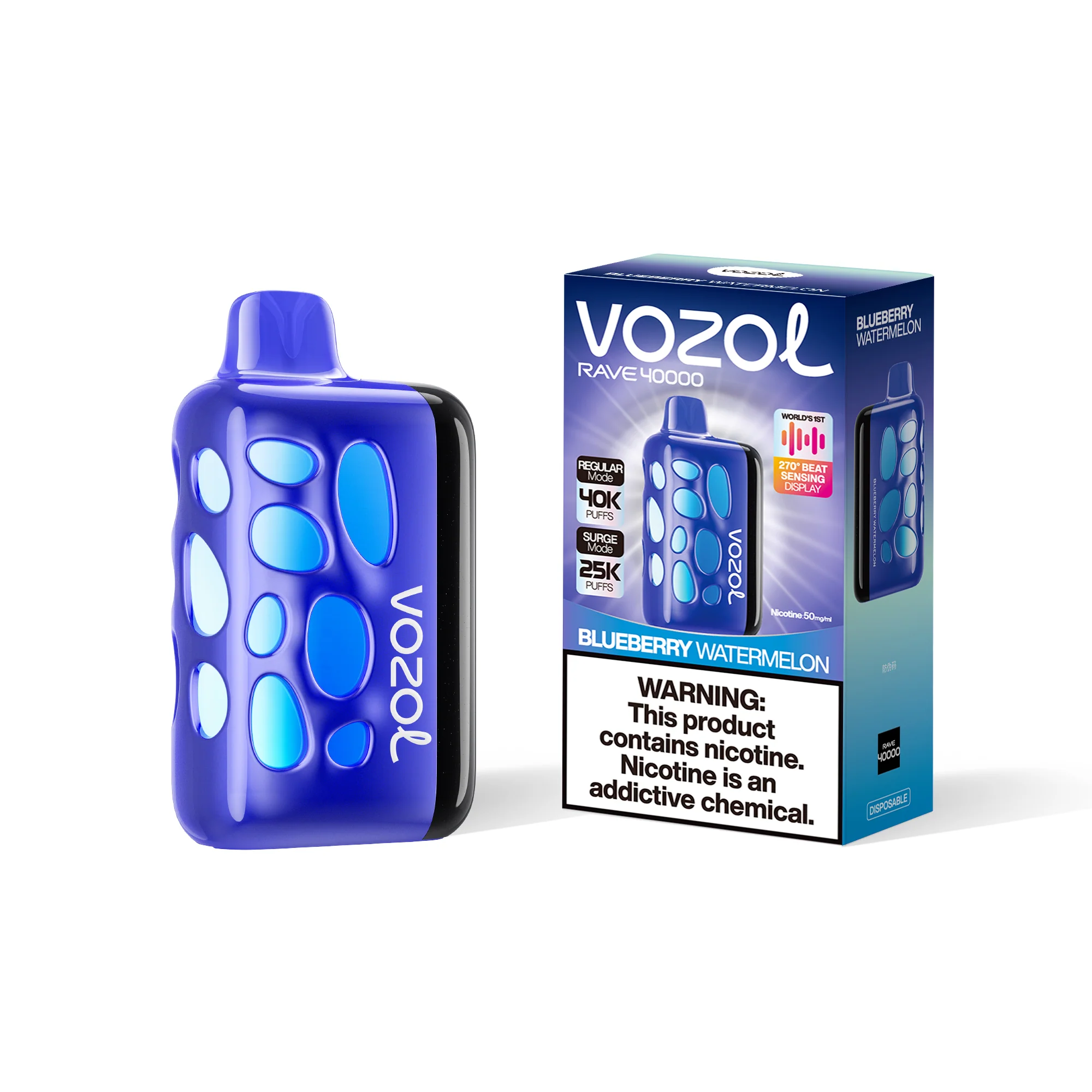 VOZOL RAVE 40K Einweg-Vape (alle Geschmacksrichtungen)