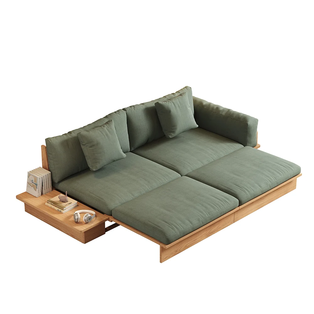 NÓVORA CASA extraíble extraíble piso Sofá cama con de doble cara reposabrazos & elevable superior Almacenamiento