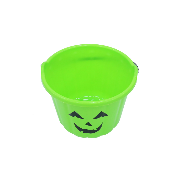 Halloween Pumpkin Candy Bucket Decoration