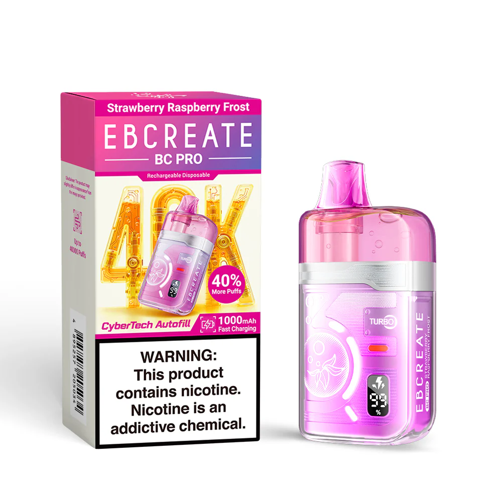 EBCREATE BC PRO wiederaufladbarer Einweg-Vape (alle Geschmacksrichtungen)