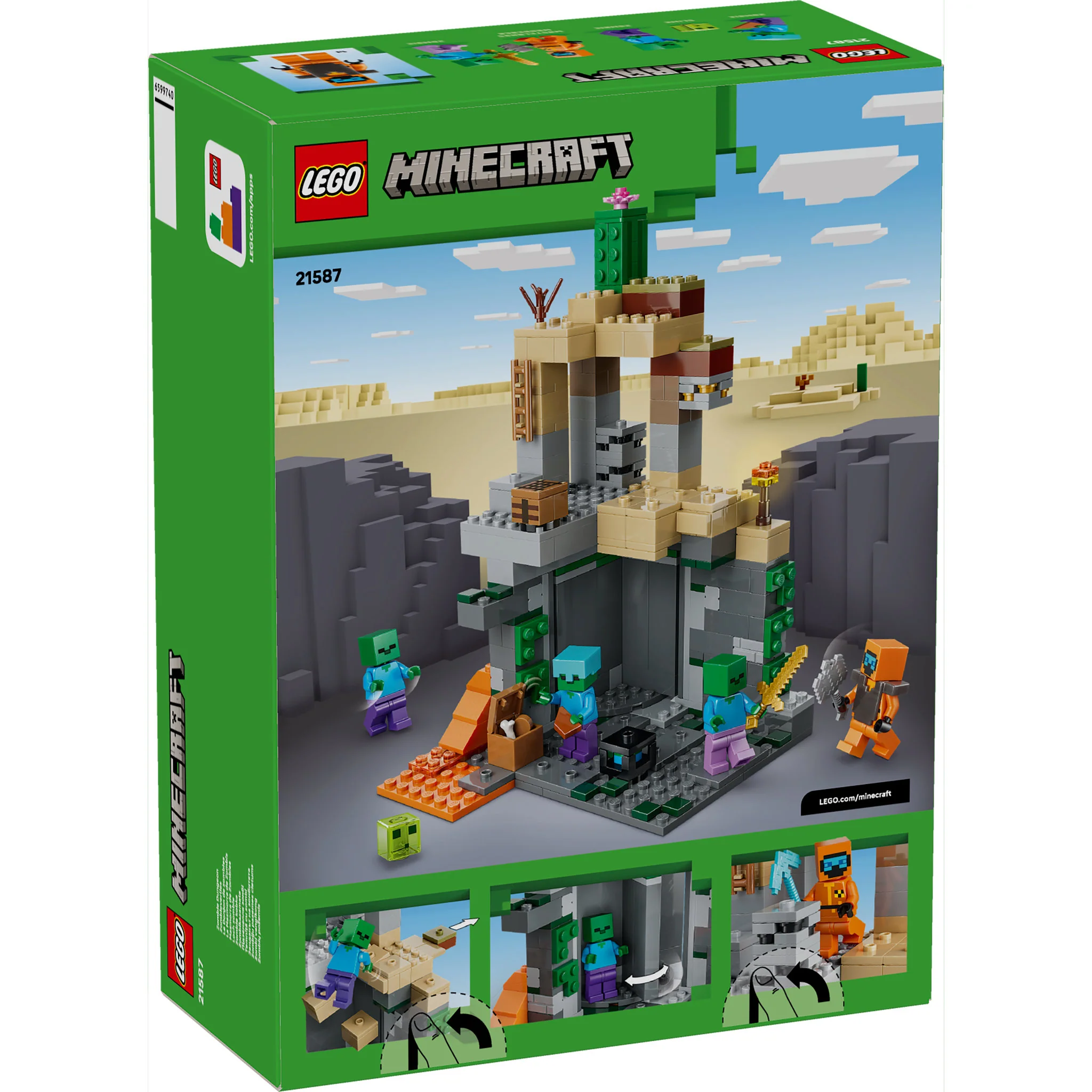 LEGO 21587 Minecraft Zombie Dungeon