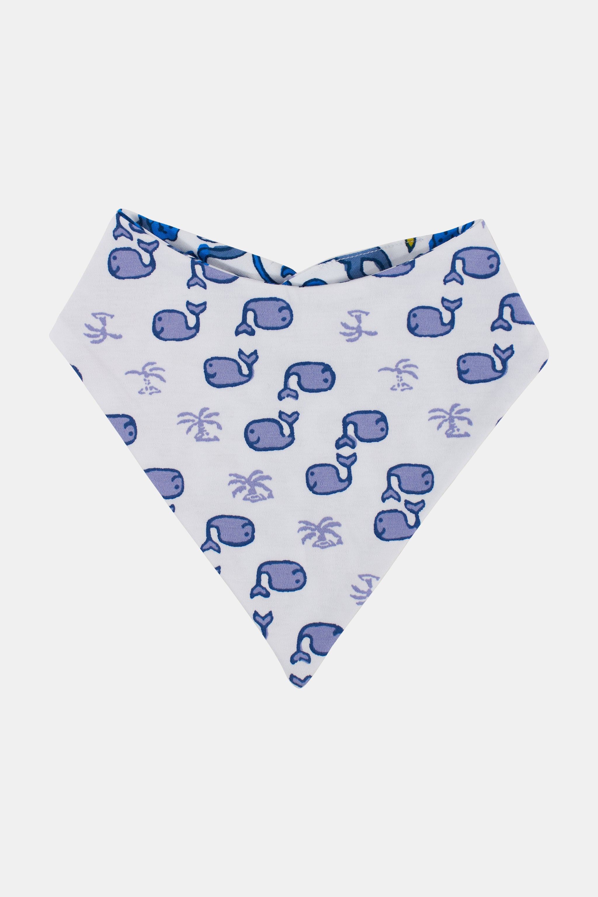 Infant Monkey & Moby Bandana Bib Set