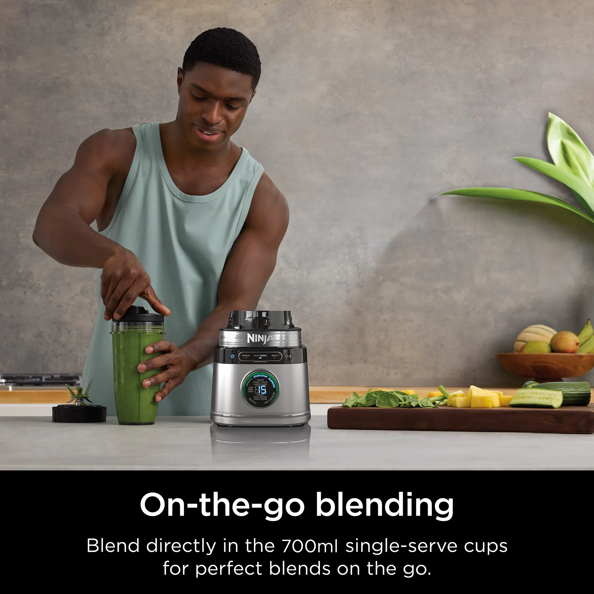 Ninja Detect Duo Power Blender Pro + Single Serve