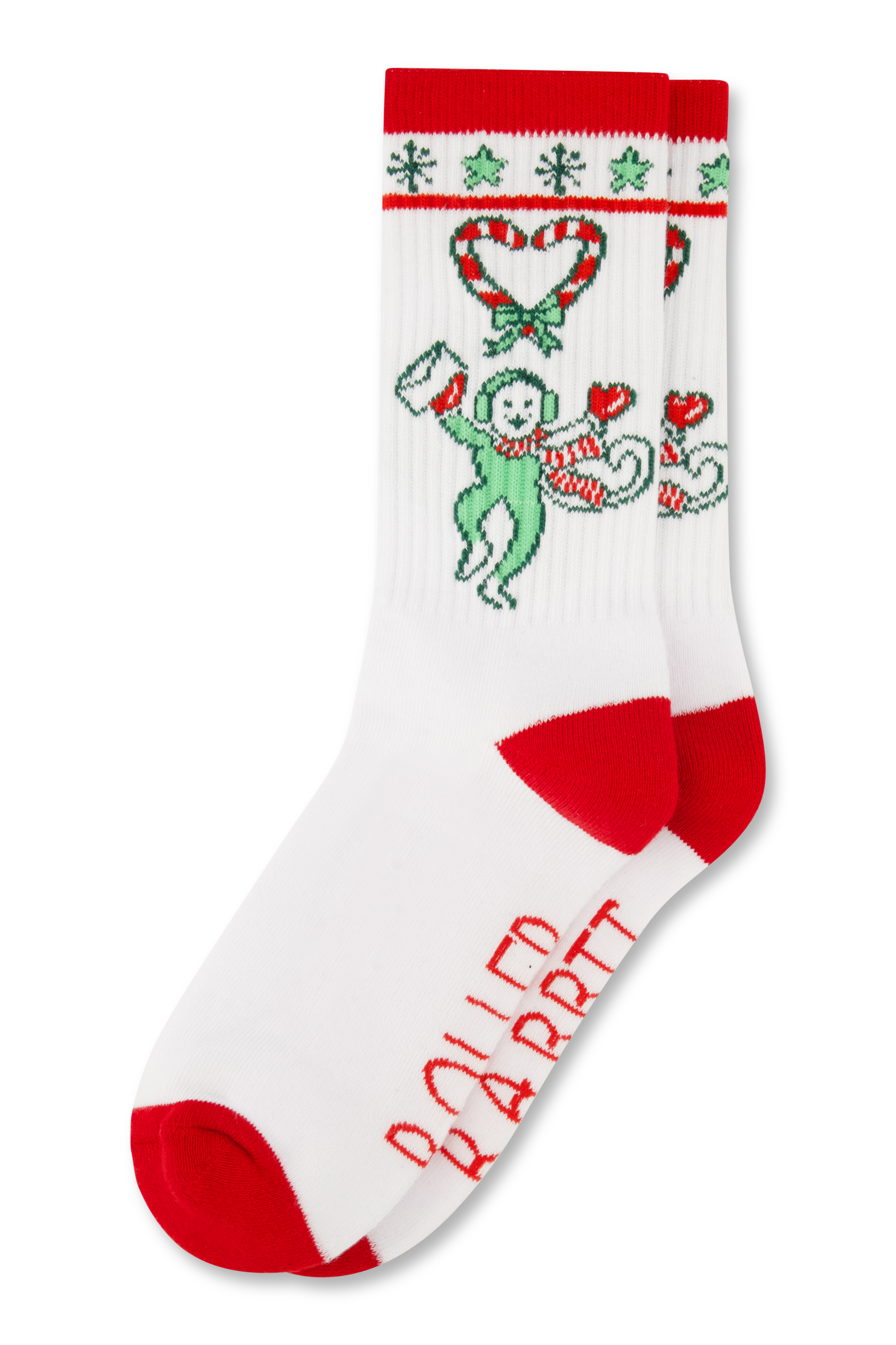 Snow Village Tube Socks