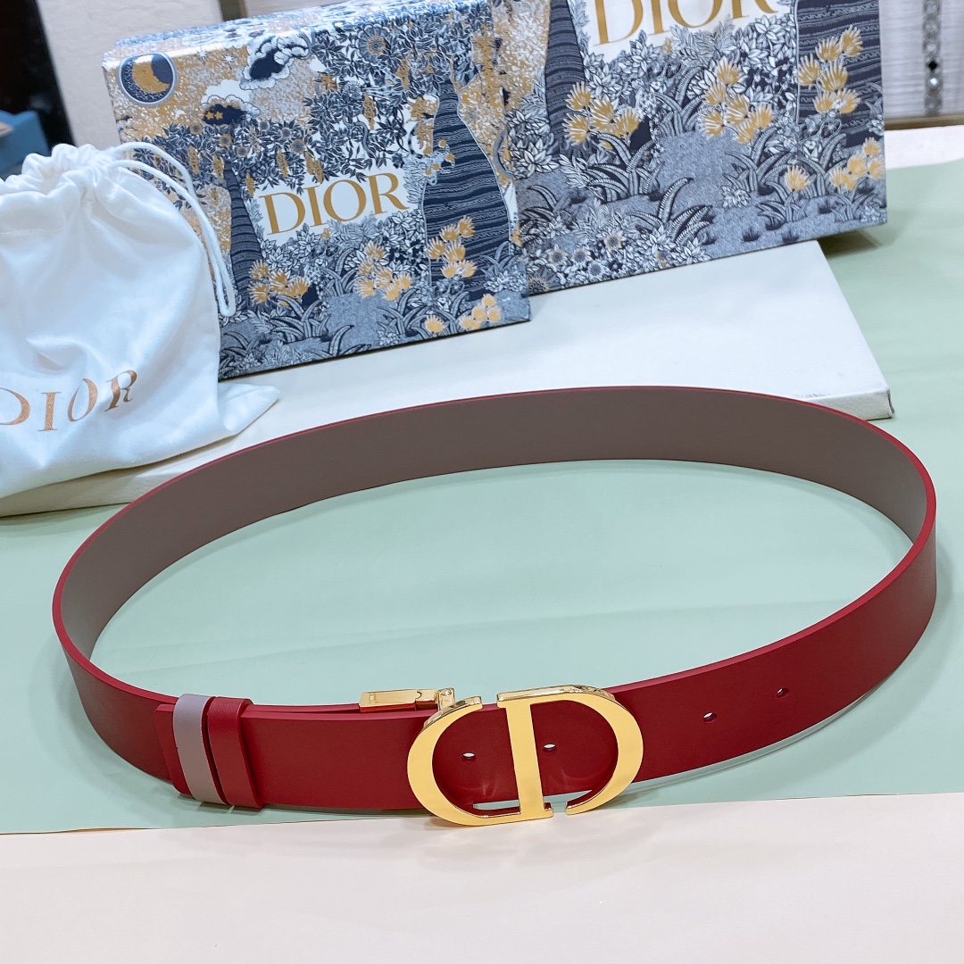 Dior Womens Belt Width 3.5cm