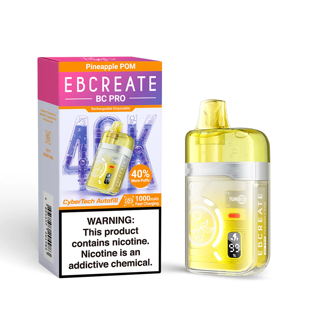 EBCREATE BC PRO wiederaufladbarer Einweg-Vape (alle Geschmacksrichtungen)