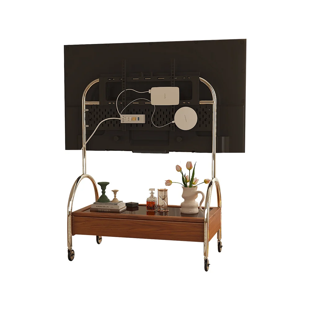 NÓVORA CASA móvil Mueble para TV madera pequeño multimedia consola para Sala
