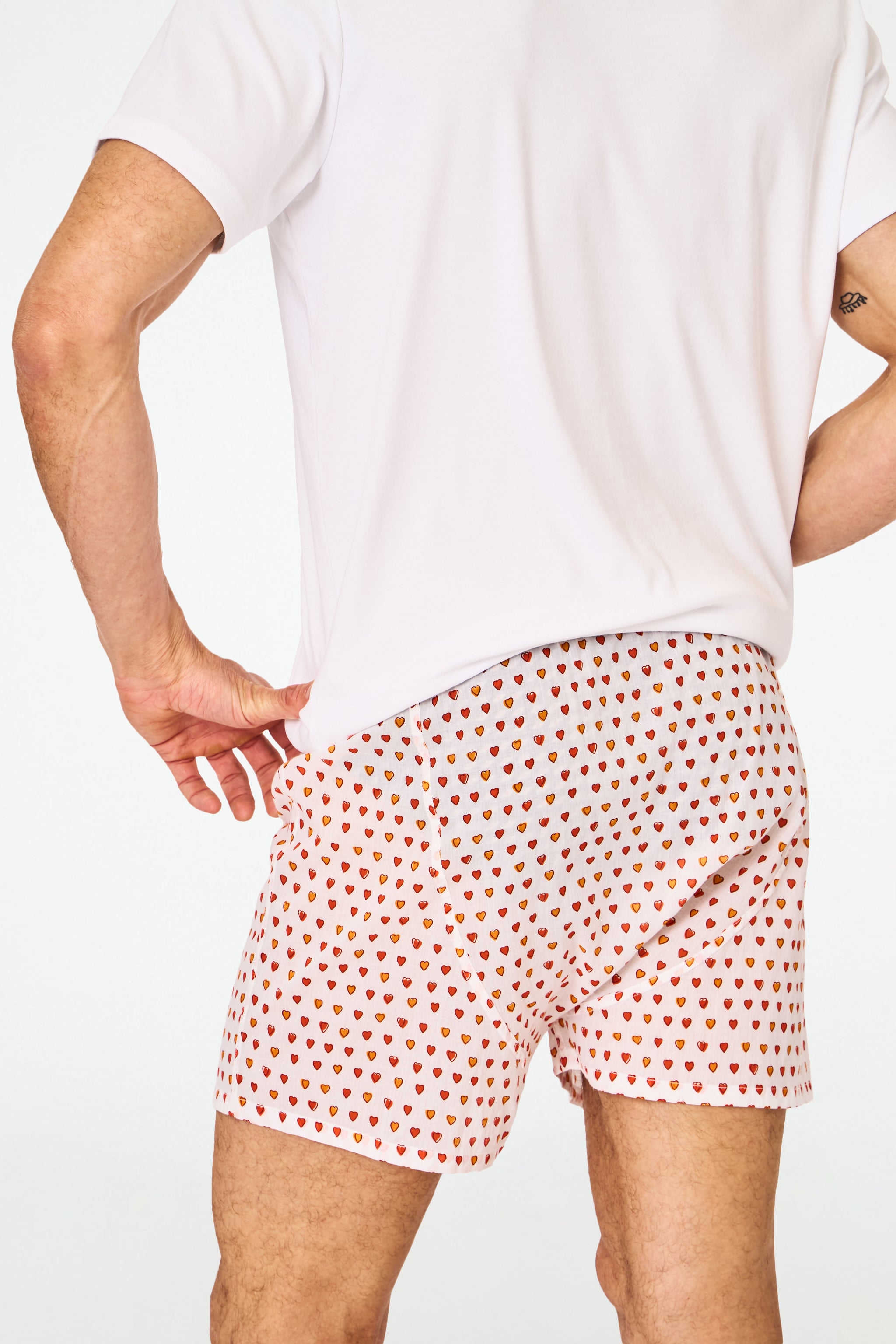 Campus Mens Pop Hearts Boxers