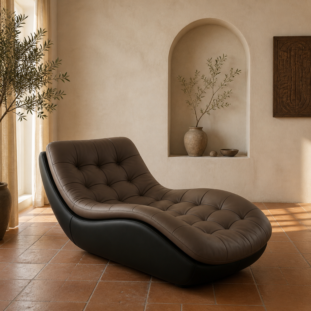 Nido Esencial en Café oscuro: 1 sillón
