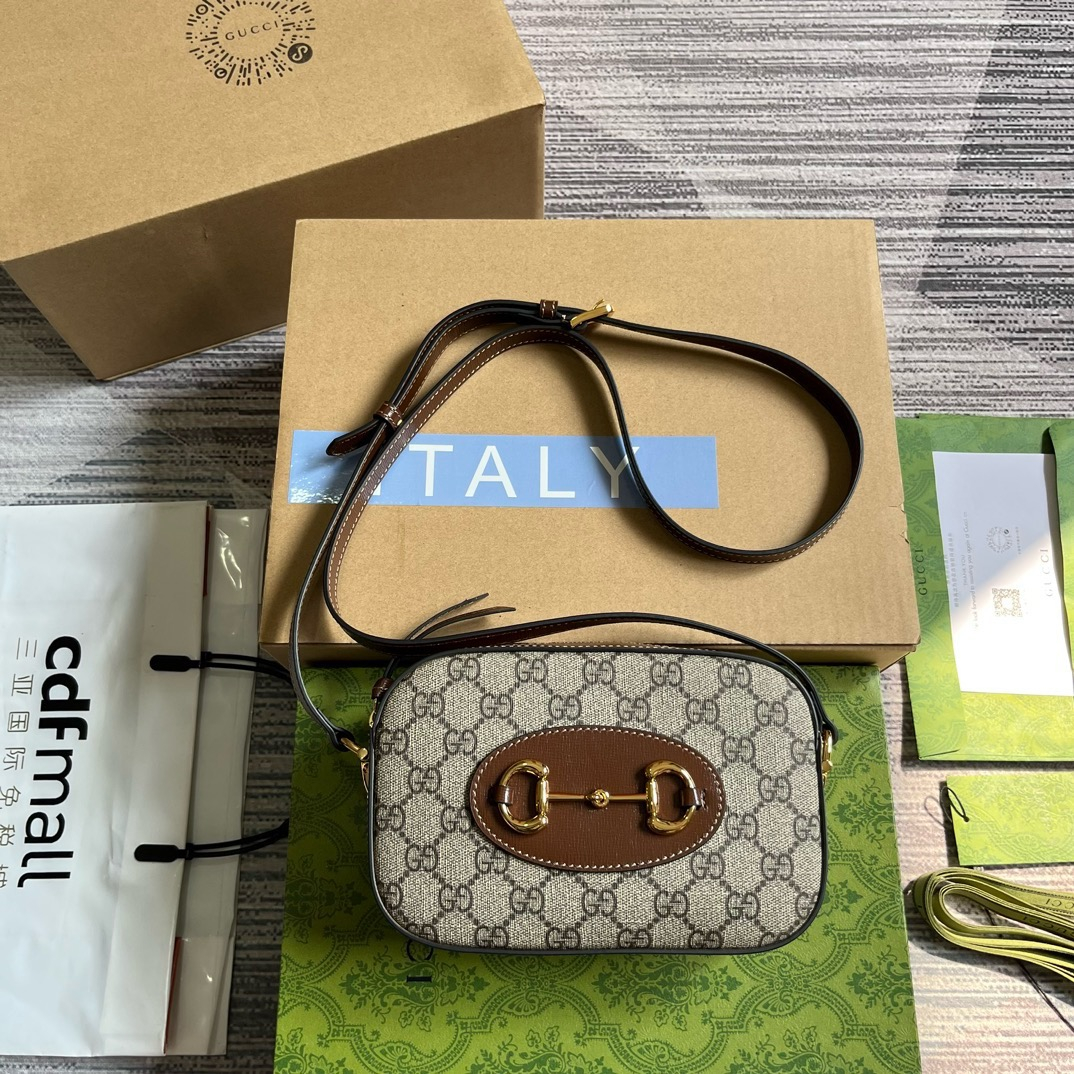 Gucci Kleine Gucci Horsebit 1955 Shoulder Bags 20*13*6cm